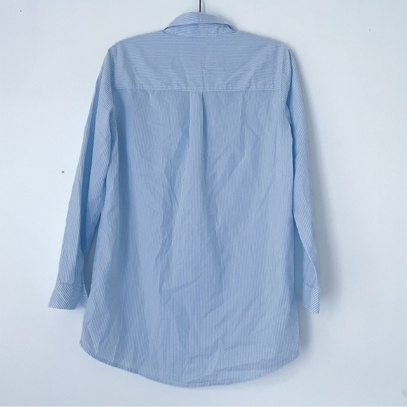 NWOT Southern Tide Kasey Seersucker Tunic Popover Quarter Button Front Size M - Picture 3 of 6